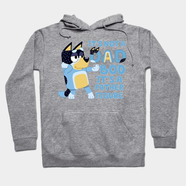 BLUEY DAD FIGURE Hoodie by KuclukDesign